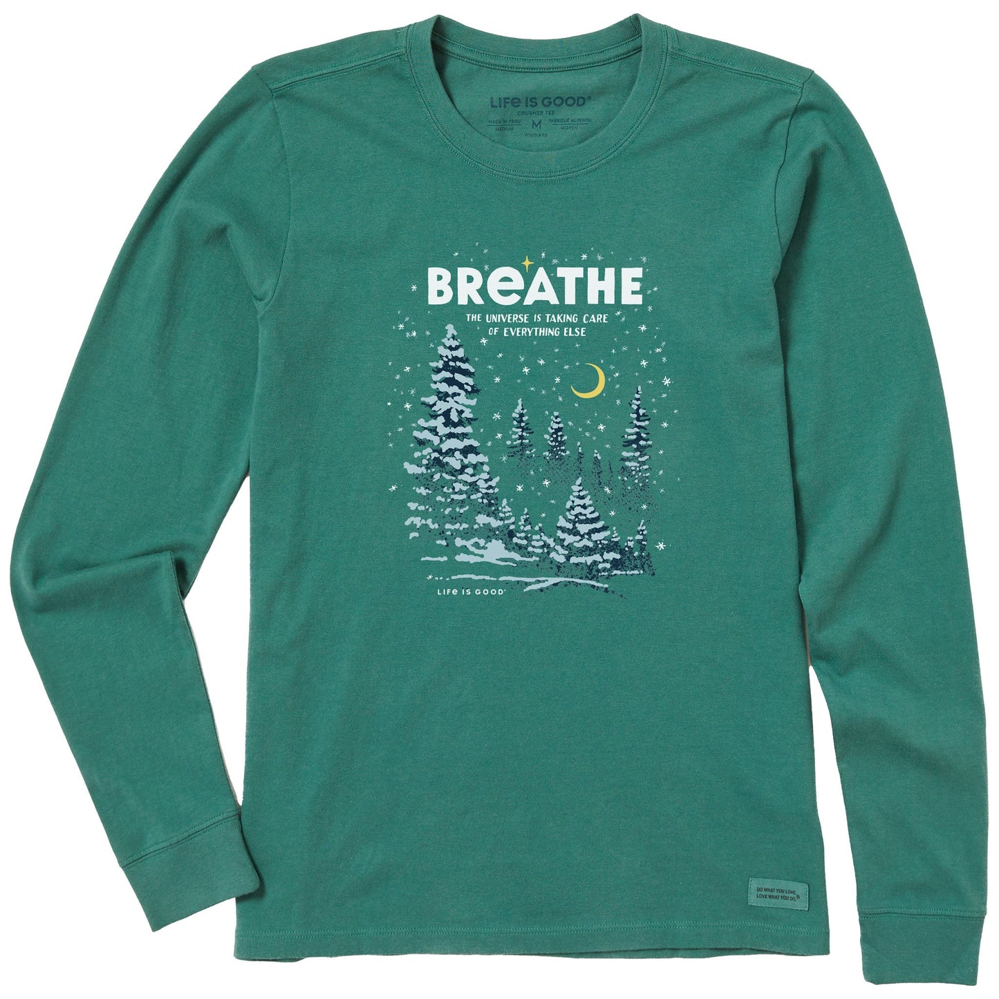 Women's Breathe Universe Winter Long Sleeve Crusher Tee