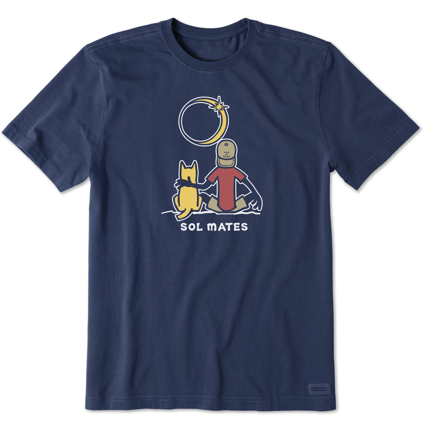 Men's Sol Mates Jake & Rocket Eclipse Short Sleeve Tee