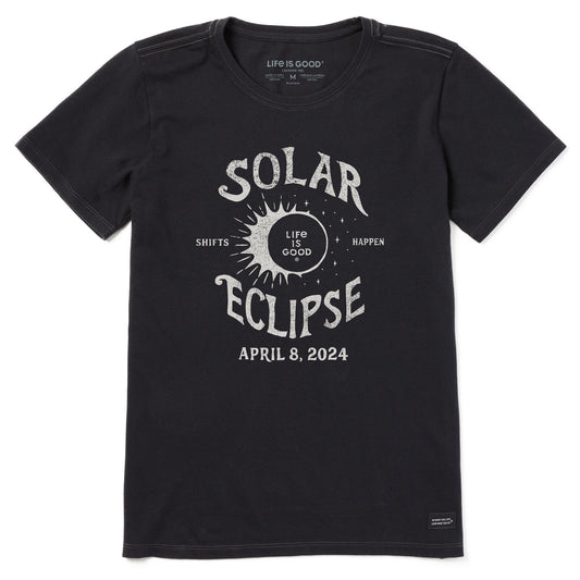 Women's Solar Eclipse Shifts Happen Short Sleeve Tee