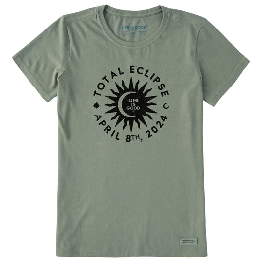 Women's Total Eclipse Sun 4.8.24 Short Sleeve Crusher Tee