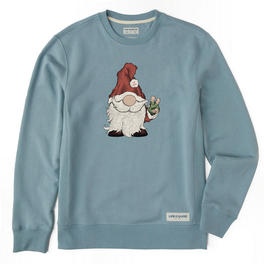 Men's Gnome Santa Simply True Fleece Crew