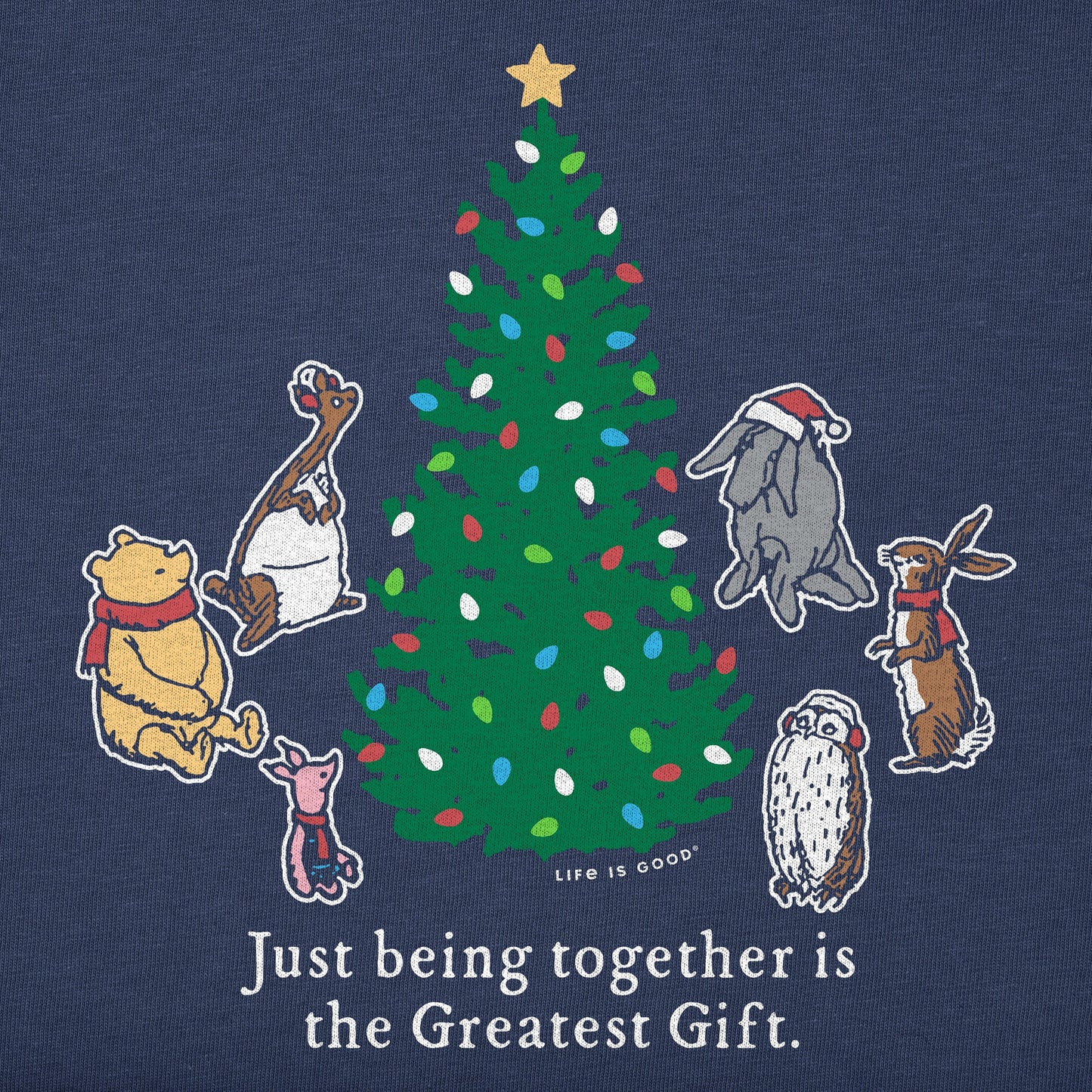 Men's Greatest Gift Winnie & Friends Short Sleeve Crusher Tee