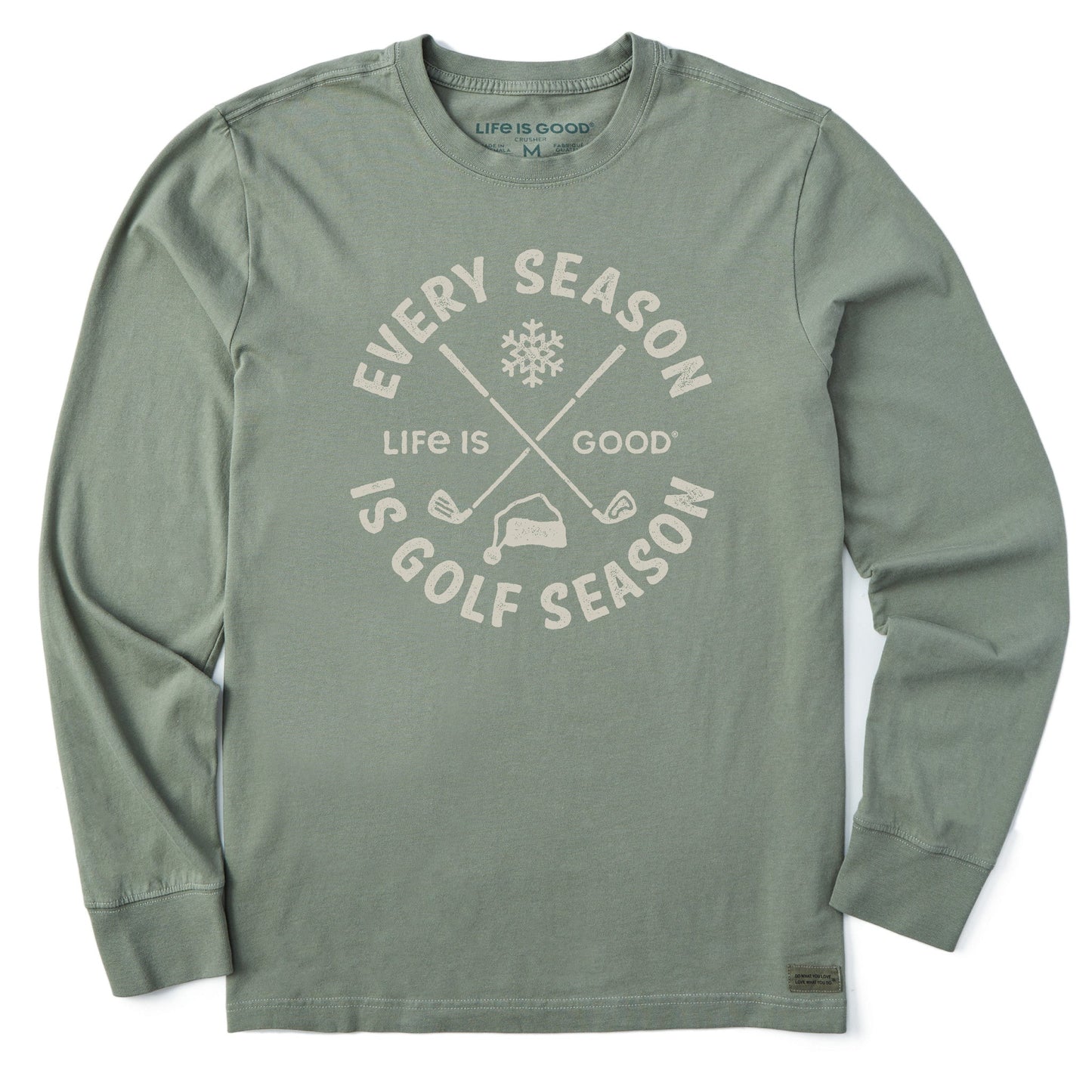 Men's Every Season is Golf Season Long Sleeve Crusher Tee