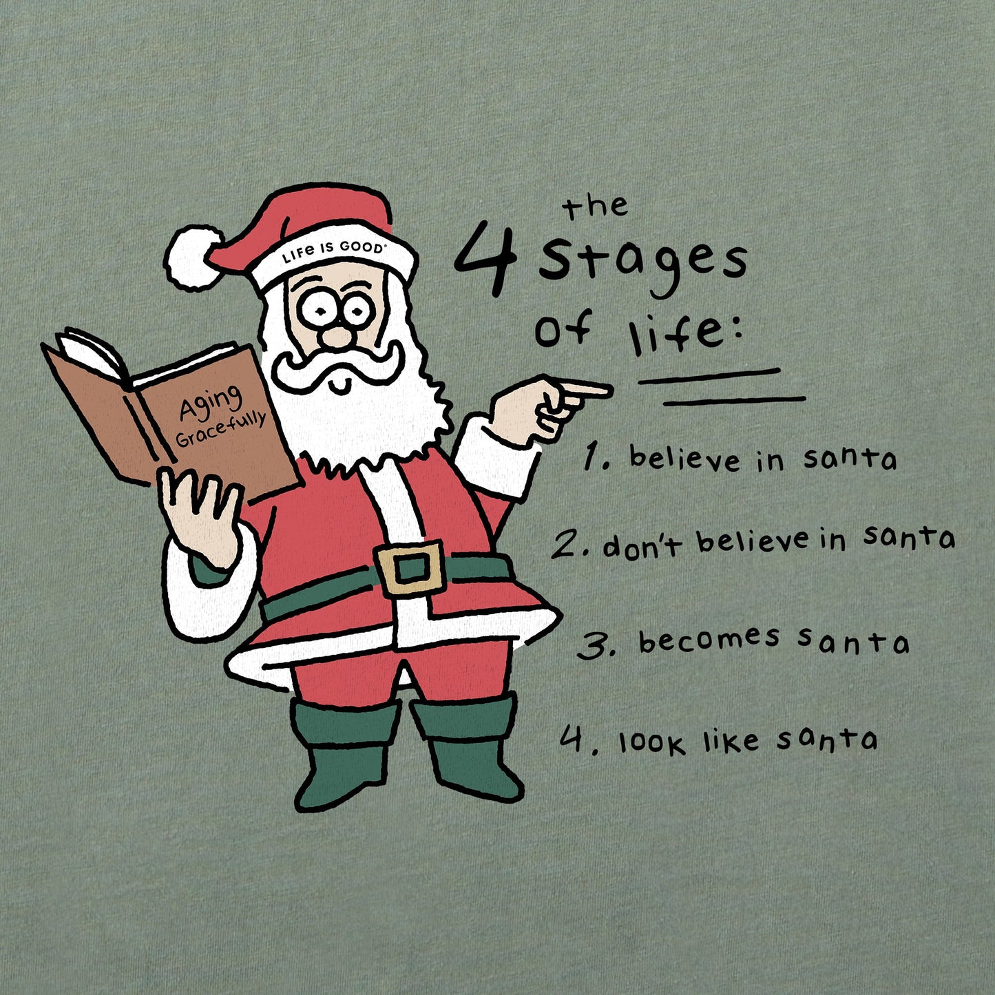 Men's Aging Gracefully Long Sleeve Crusher Tee