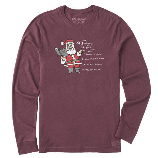 Men's Aging Gracefully Long Sleeve Crusher Tee