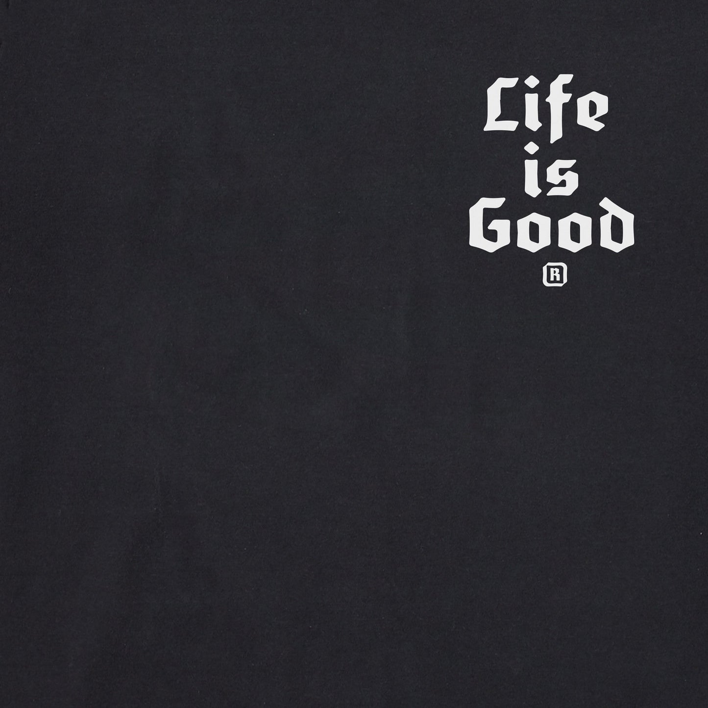 Men's Candy Cane Skeleton Long Sleeve Crusher Tee