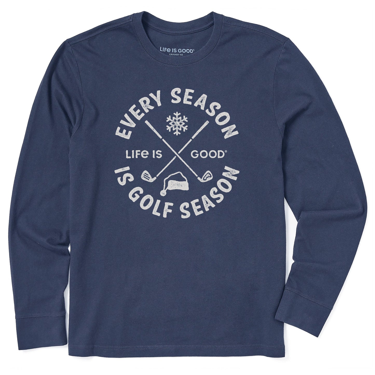 Men's Every Season is Golf Season Long Sleeve Crusher Tee