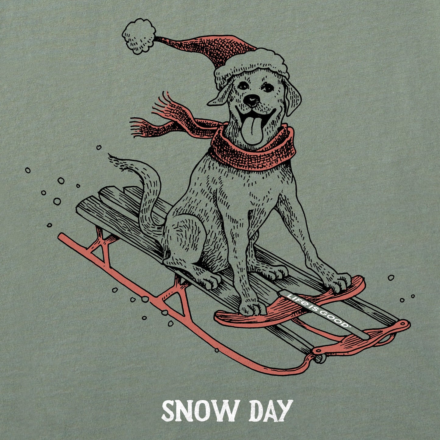 Women's Sled Dog Long Sleeve Crusher Vee