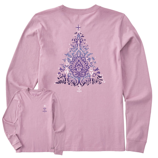 Women's Baroque Tree Long Sleeve Crusher Tee