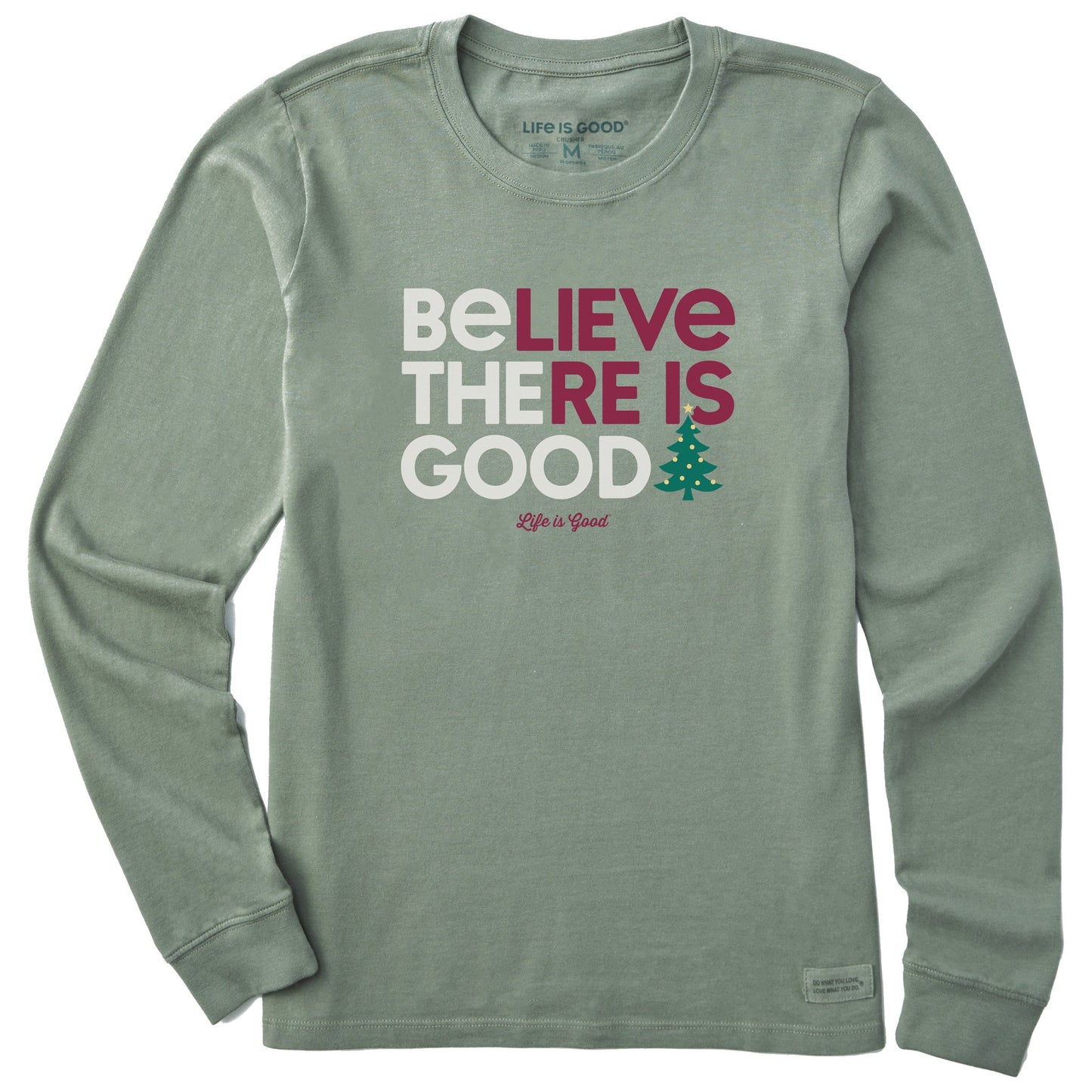 Women's Be the Good Tree Long Sleeve Crusher Tee