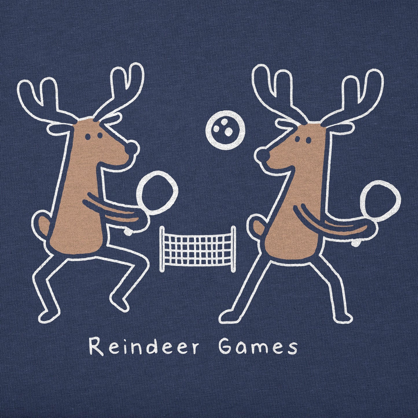 Women's Reindeer Games Long Sleeve Crusher Tee