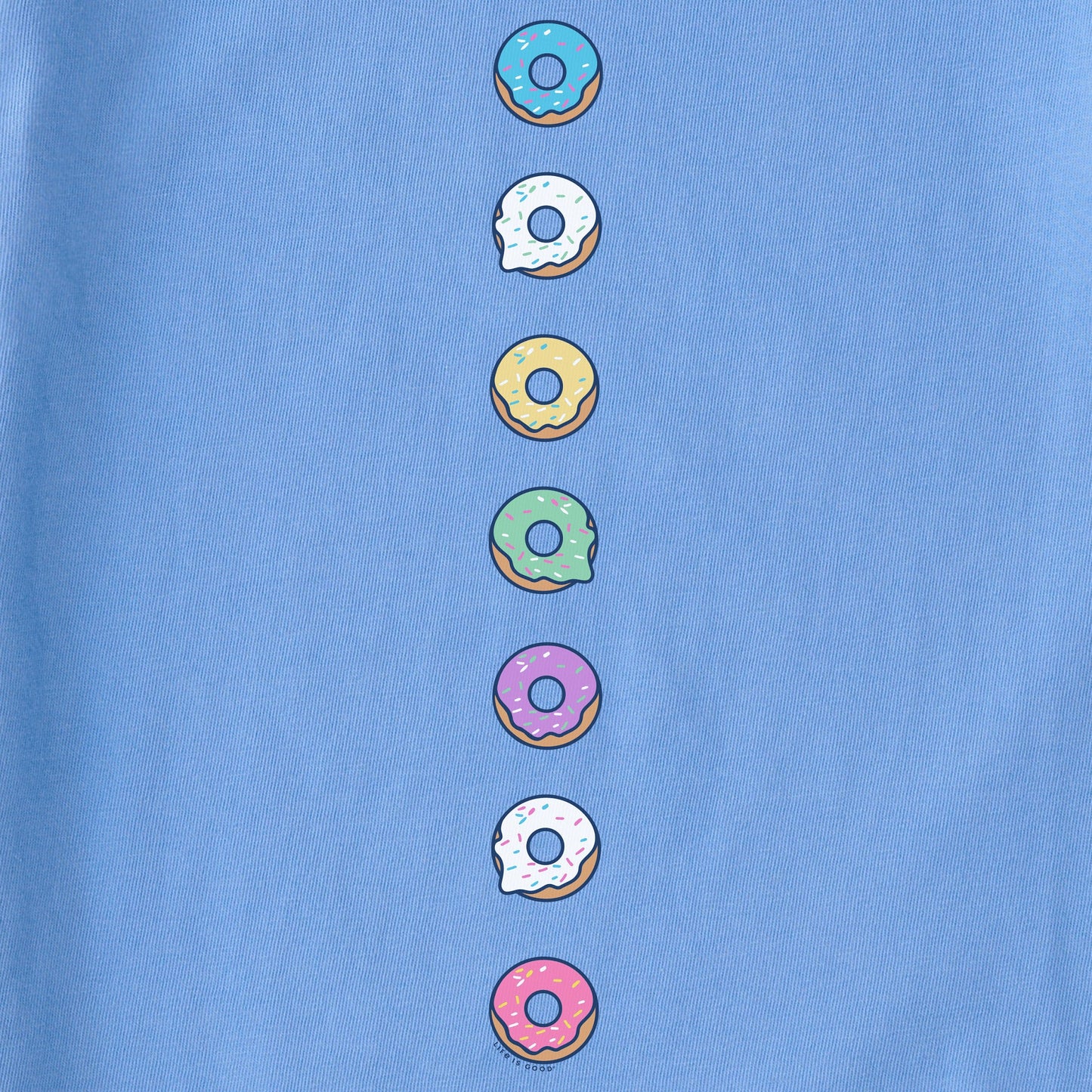 Toddler Donuts Long Sleeve Crusher Tee