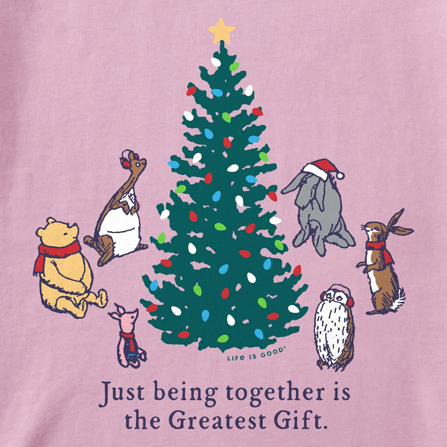 Women's Greatest Gift Winnie & Friends Short Sleeve Crusher Tee