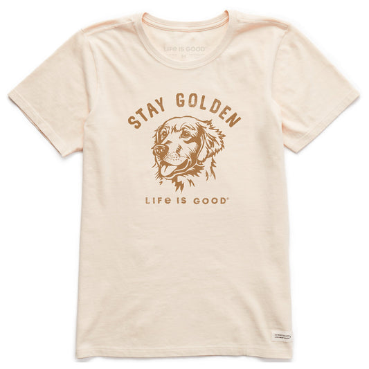 Women's Stay Golden Short Sleeve Crusher Tee