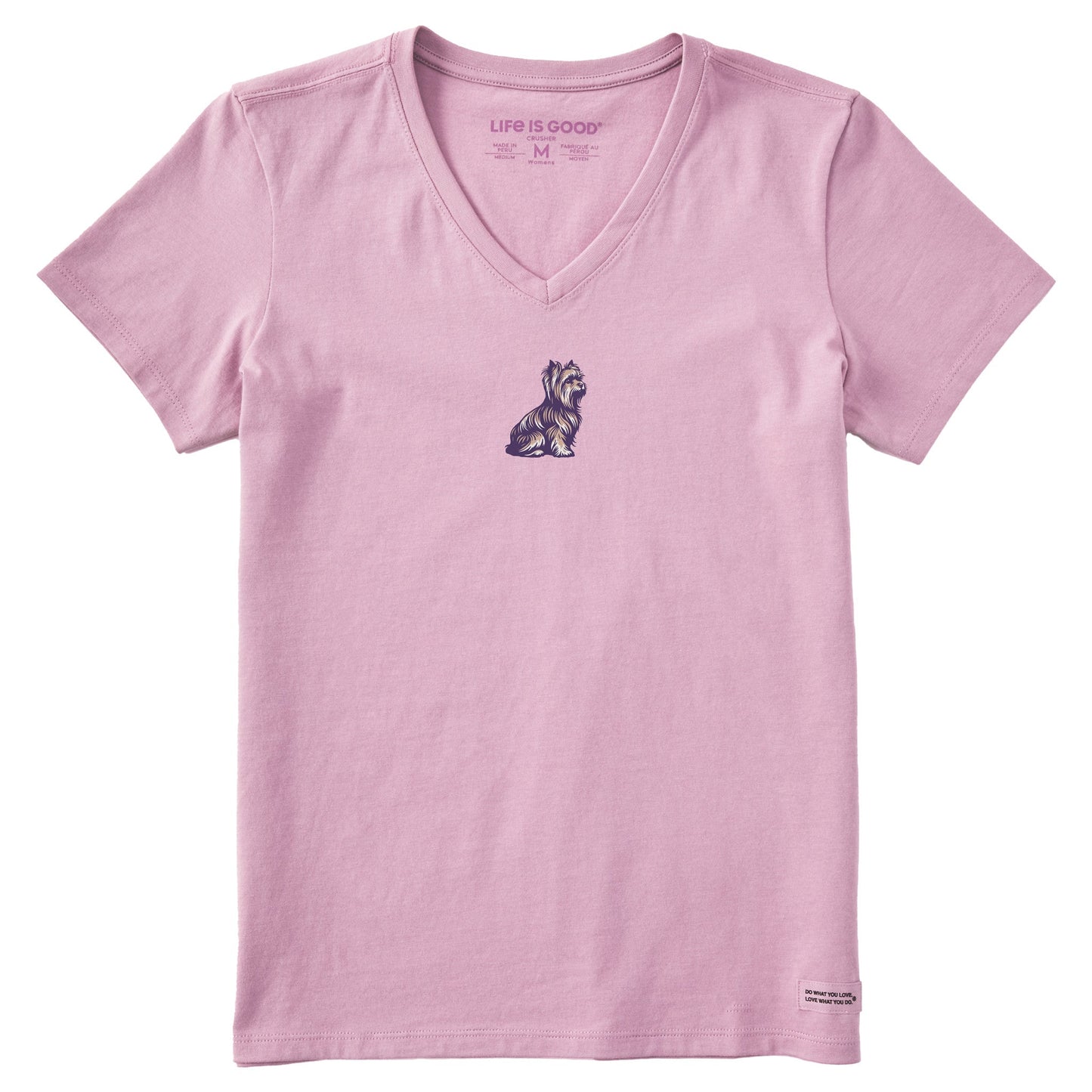 Women's Yorkie Short Sleeve Vee