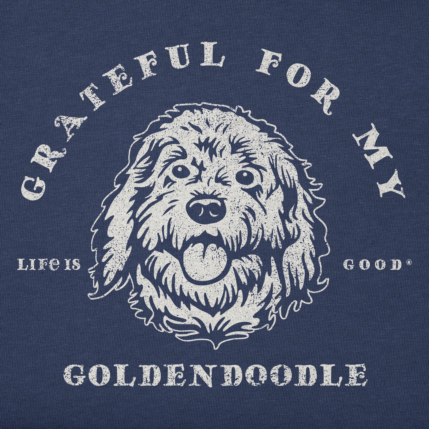 Women's Grateful for my Goldendoodle Short Sleeve Tee