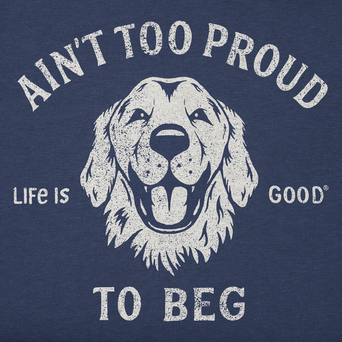 Women's Ain't Too Proud to Beg Short Sleeve Tee