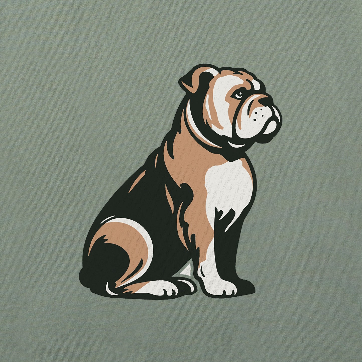 Women's Clean Bulldog Short Sleeve Crusher Boxy Tee