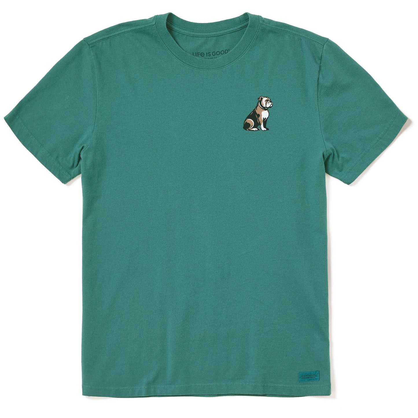 Men's Clean Bulldog Short Sleeve Crusher Tee