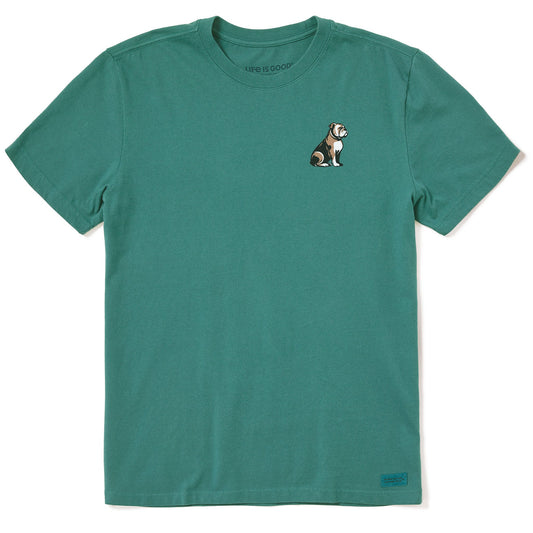 Men's Clean Bulldog Short Sleeve Crusher Tee