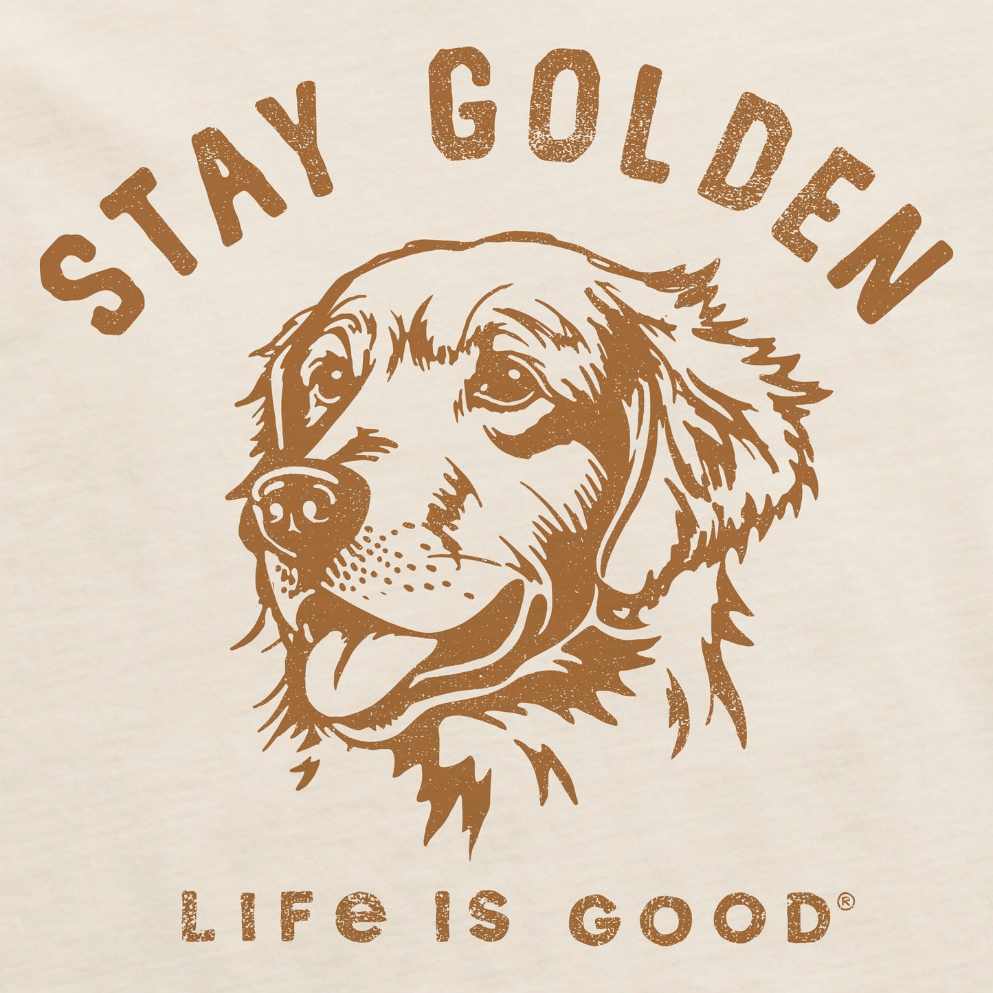 Men's Stay Golden Short Sleeve Crusher Tee