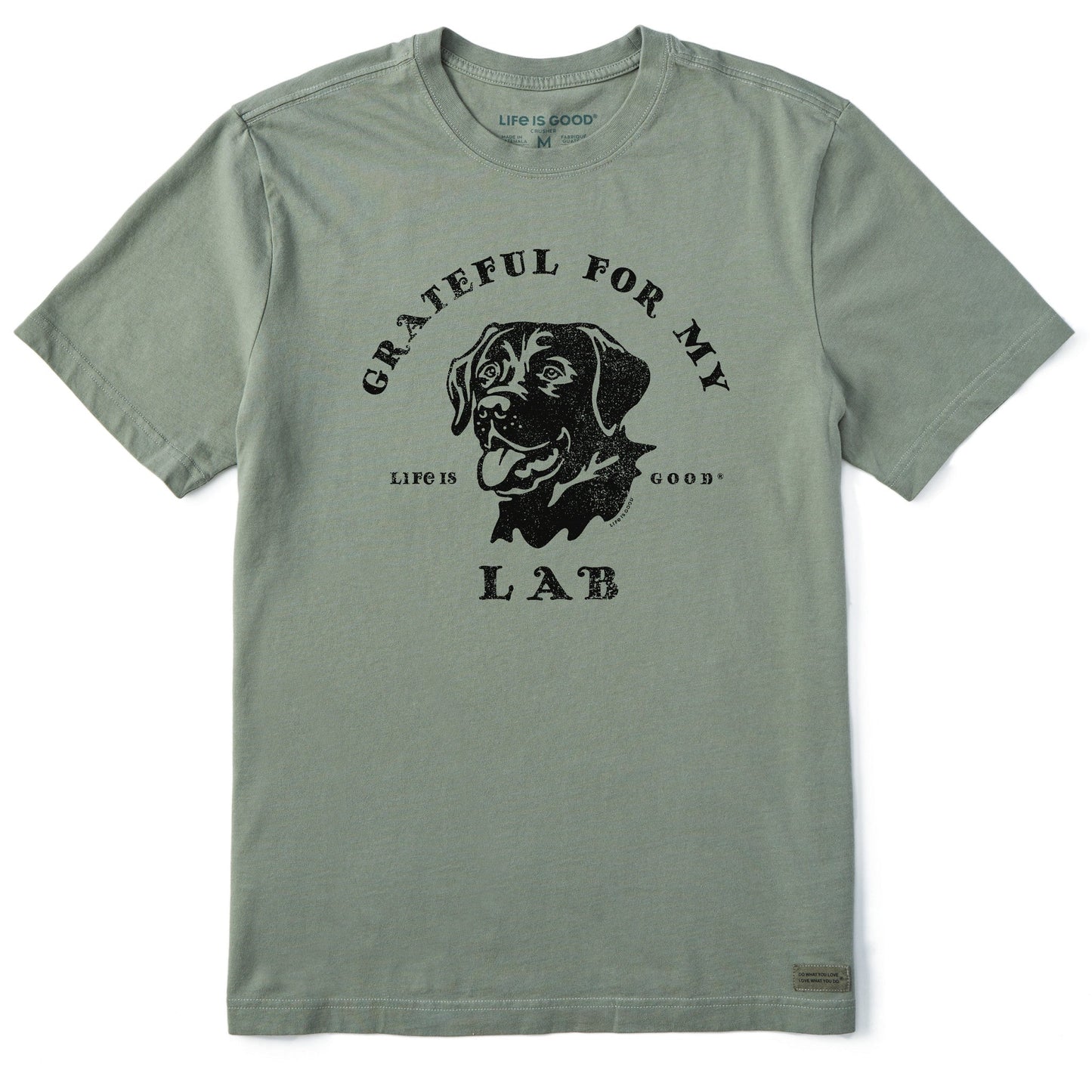 Men's Grateful for my Lab Short Sleeve Tee