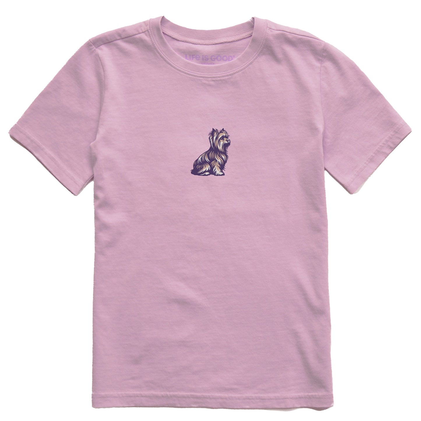 Kids Yorkie Short Sleeve Crusher Tee