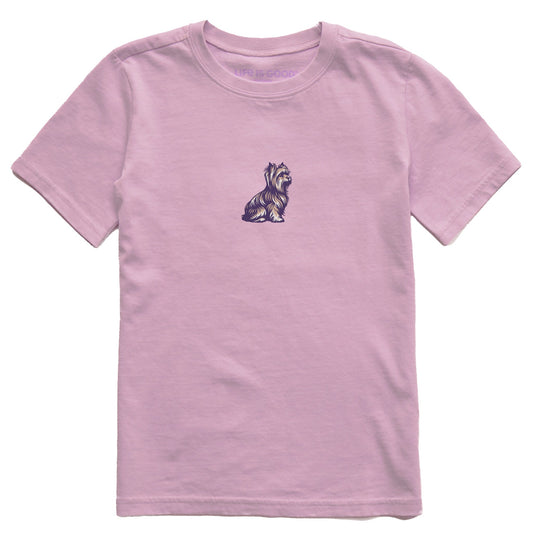 Kids Yorkie Short Sleeve Crusher Tee