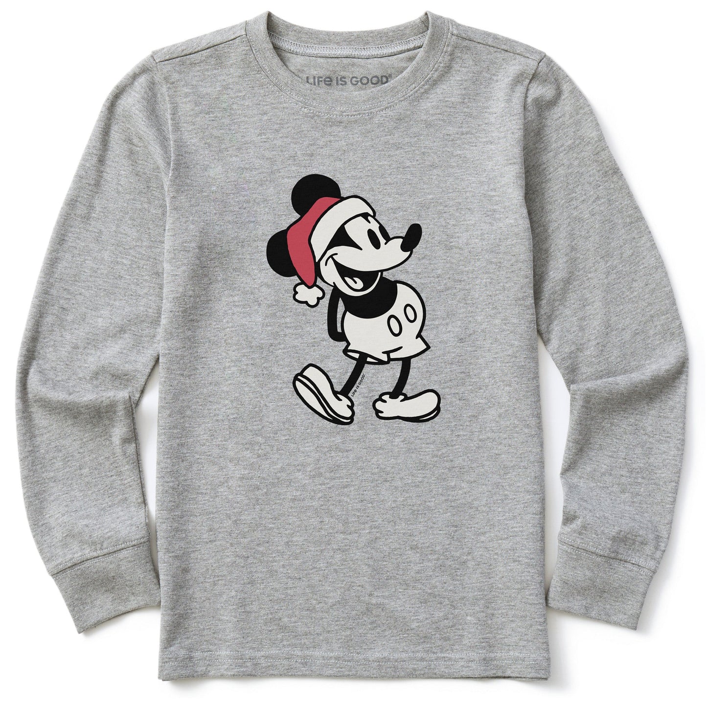Kids Santa Willie Long Sleeve Crusher Tee