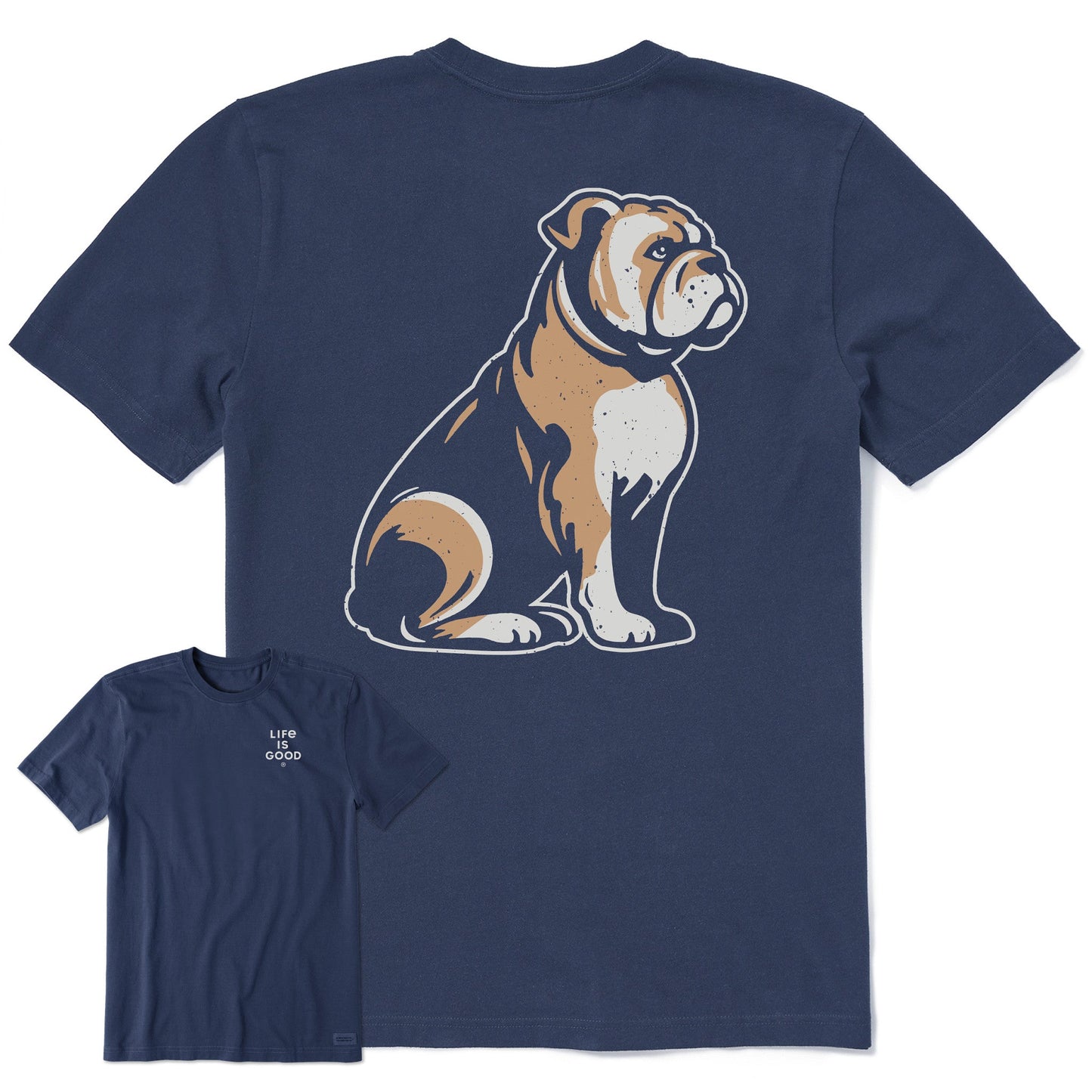 Men's Clean Bulldog Short Sleeve Tee