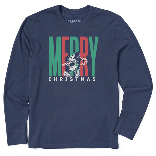 Men's Merry Xmas Willie Long Sleeve Crusher Tee