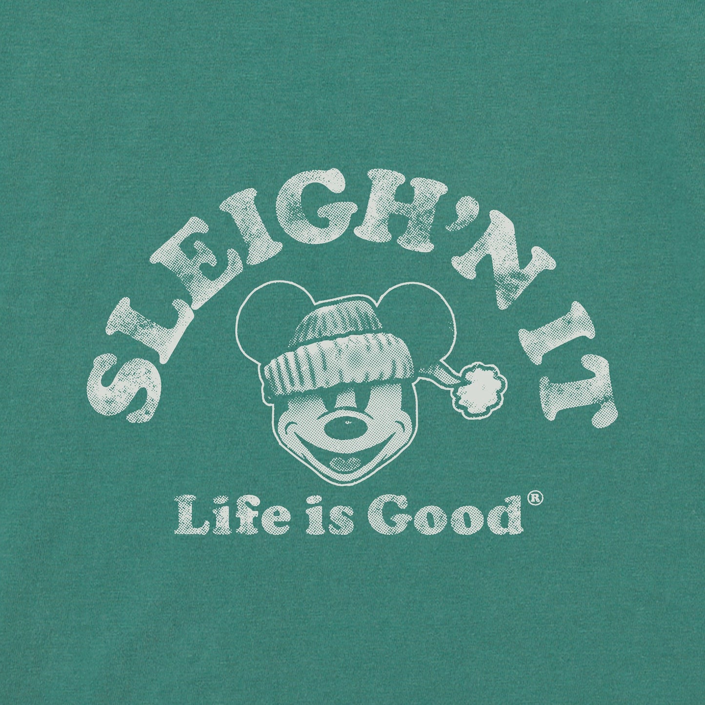 Women's Sleigh'n It Willie Long Sleeve Crusher Boxy Tee