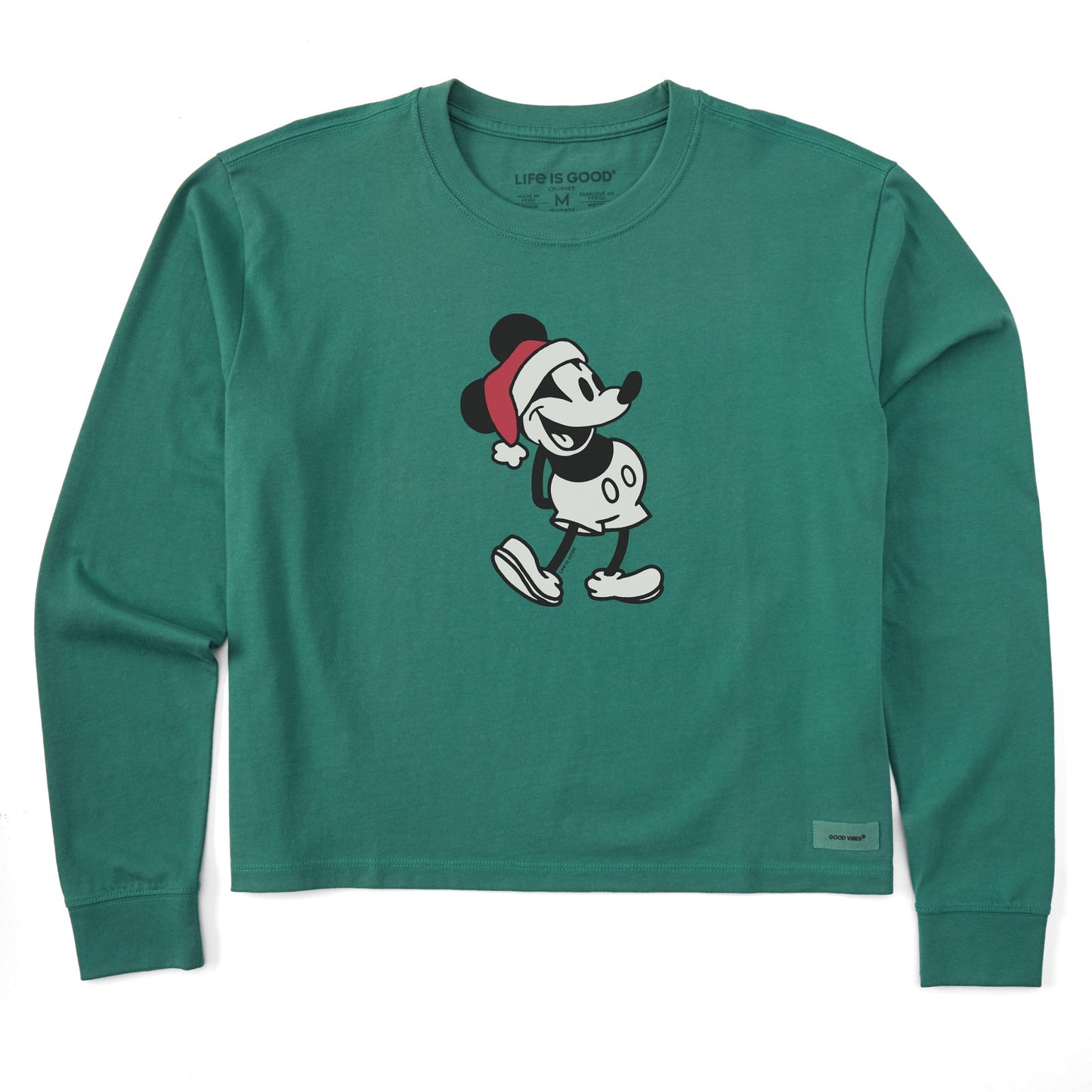 Women's Santa Willie Long Sleeve Crusher Boxy Tee