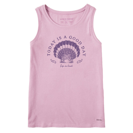 Women's Antique Good Day Shell Crusher Tank