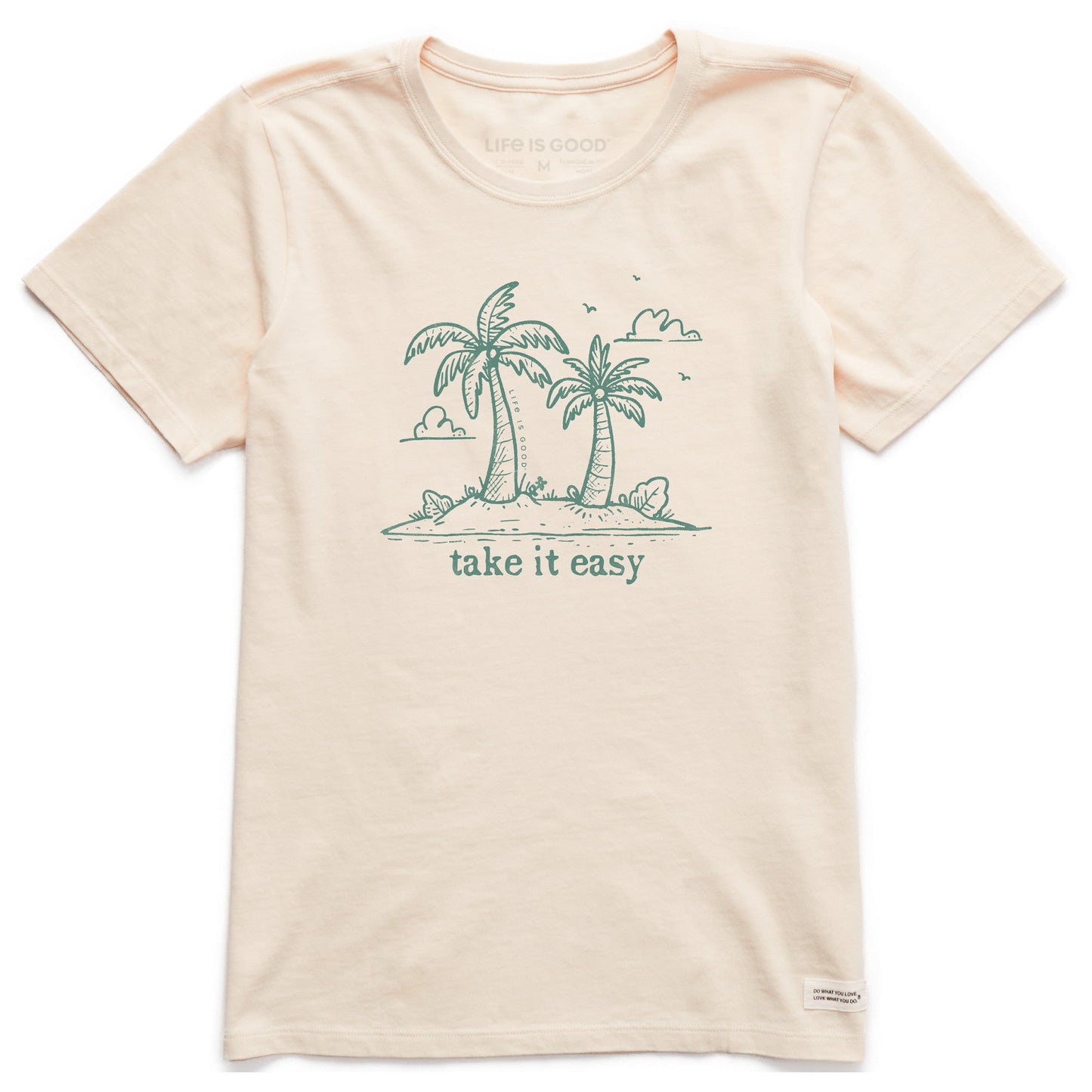 Women's Take it Easy Palms Short Sleeve Crusher Tee