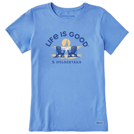 Women's 5 O'Clocktails Adirondack Short Sleeve Tee