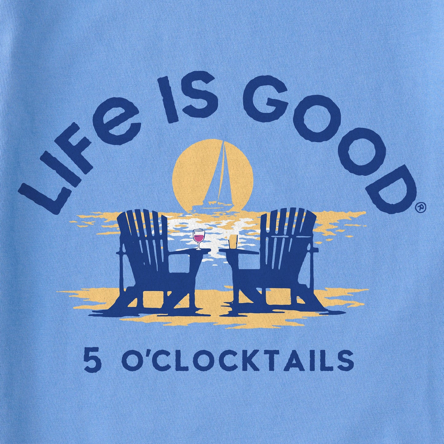 Women's 5 O'Clocktails Adirondack Short Sleeve Tee
