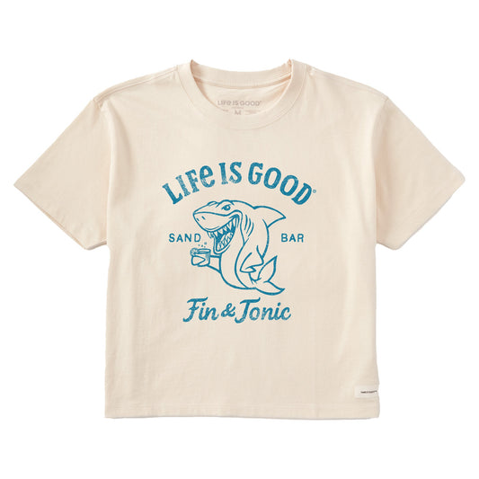 Women's Fin & Tonic Short Sleeve Crusher Boxy Tee