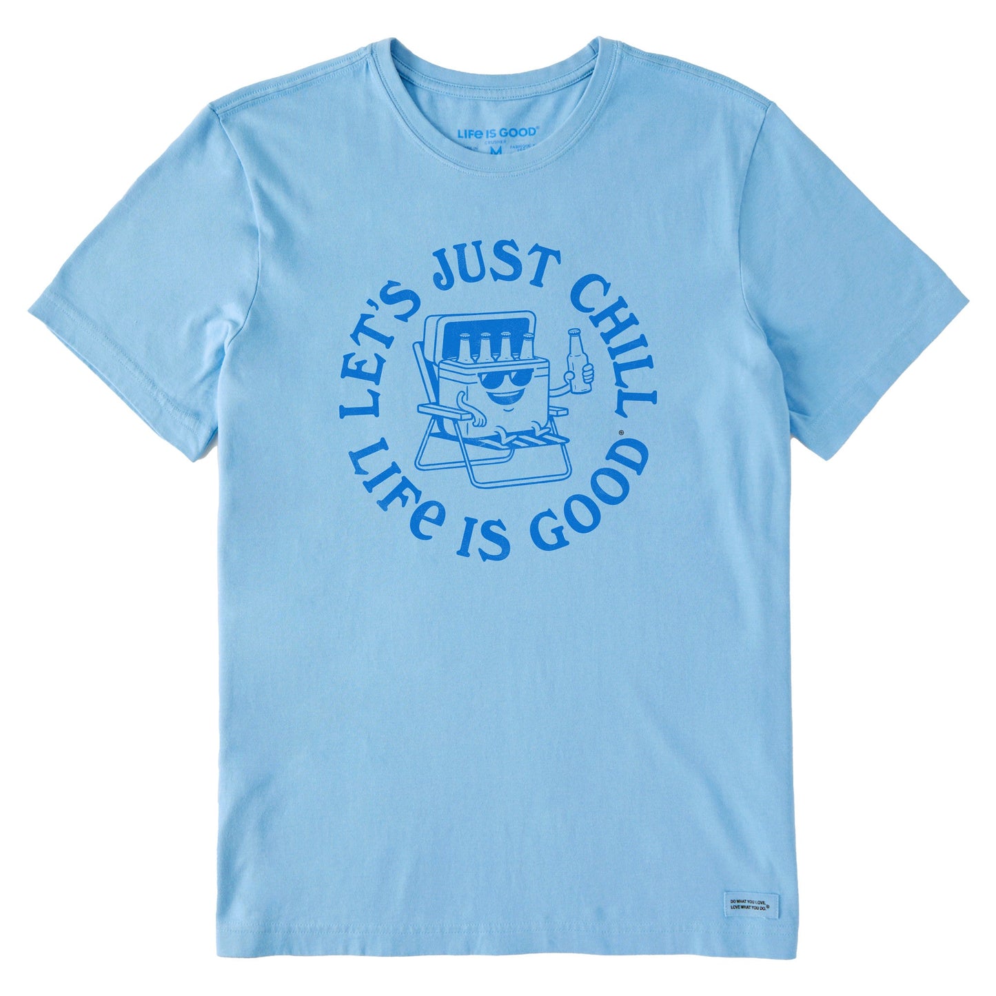 Men's Let's Just Chill Cooler Short Sleeve Crusher Tee