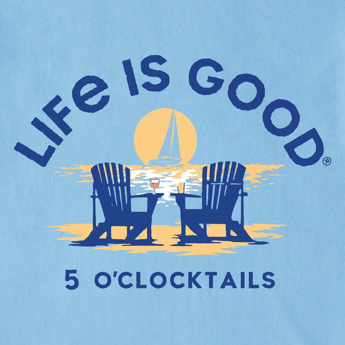 Men's 5 O'Clocktails Adirondack Short Sleeve Tee