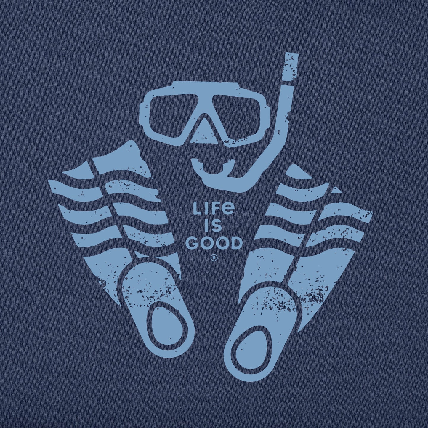 Men's Snorkle Day Short Sleeve Crusher Tee