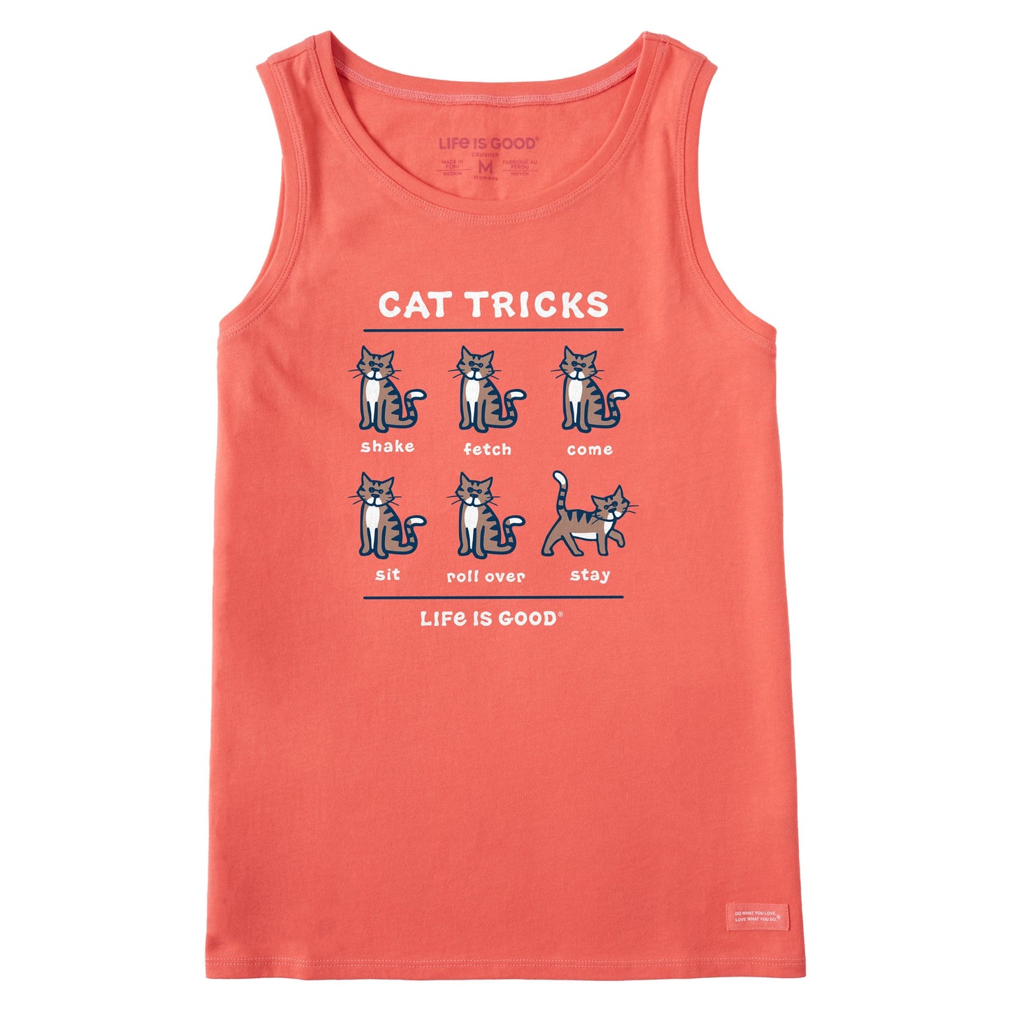 Women's Tabby Al Cat Tricks Crusher Tank