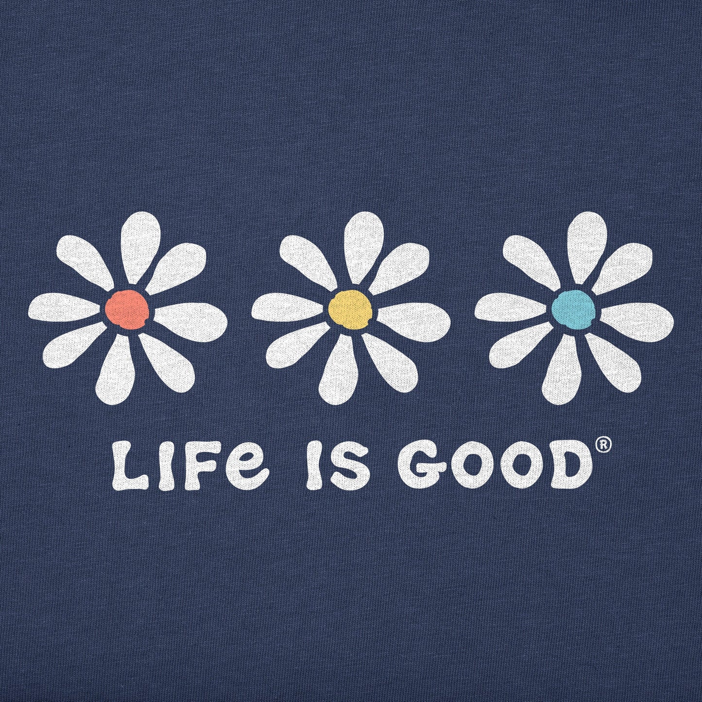 Women's 3 Daisies Short Sleeve Crusher Boxy Tee