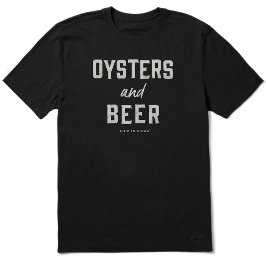 Men's Oysters and Beer Short Sleeve Tee