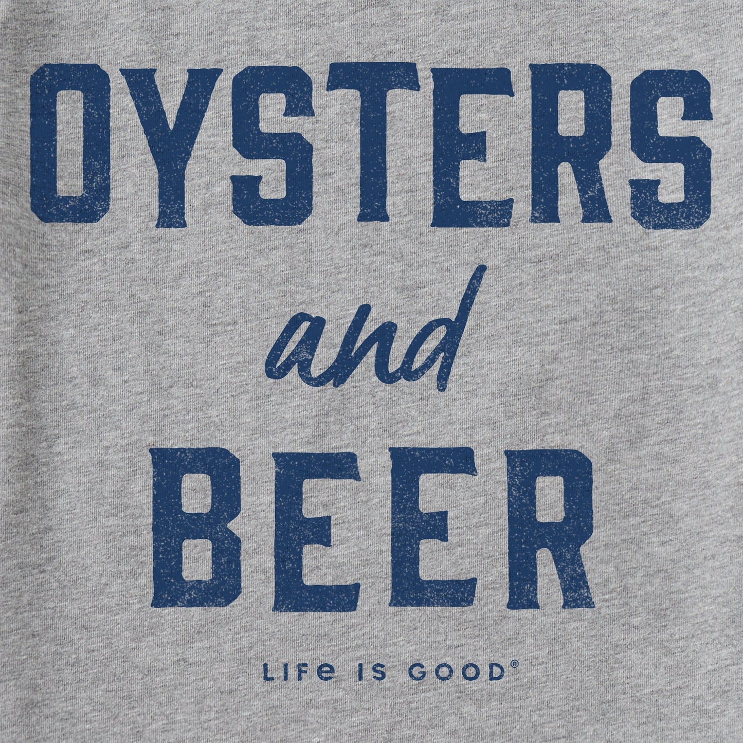 Men's Oysters and Beer Short Sleeve Tee
