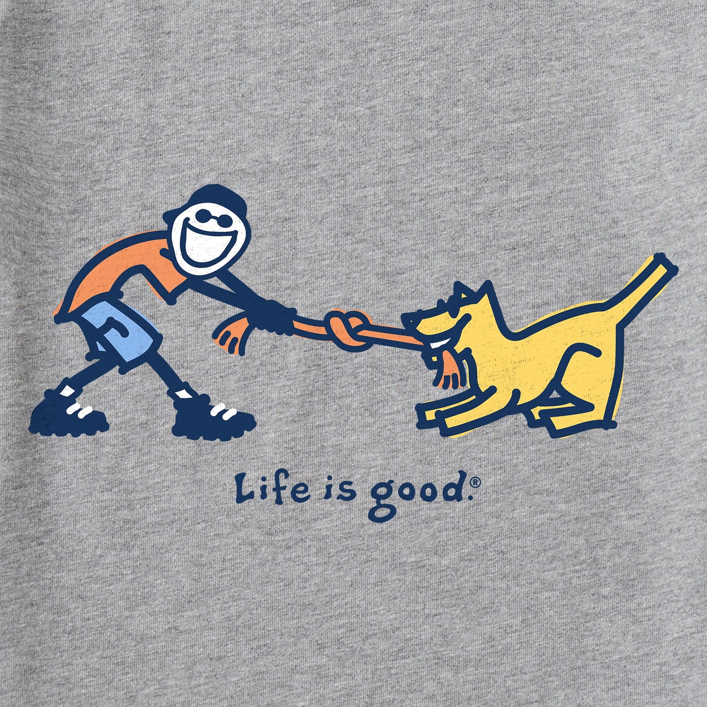 Men's Jake & Rocket Tug of War Short Sleeve Tee