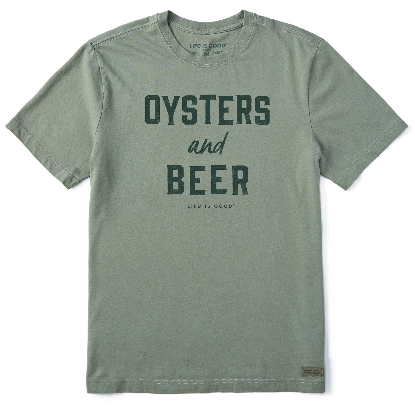Men's Oysters and Beer Short Sleeve Tee