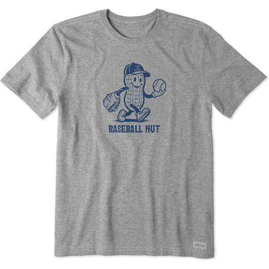 Men's Baseball Nut Short Sleeve Crusher Tee