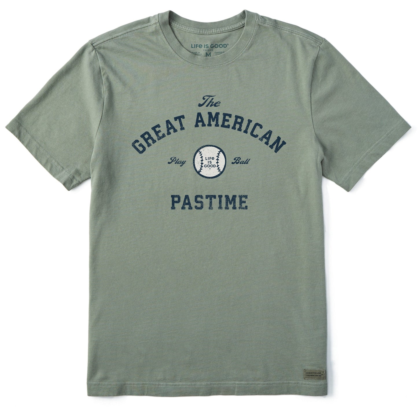 Men's Great American Pastime Baseball Short Sleeve Crusher Tee