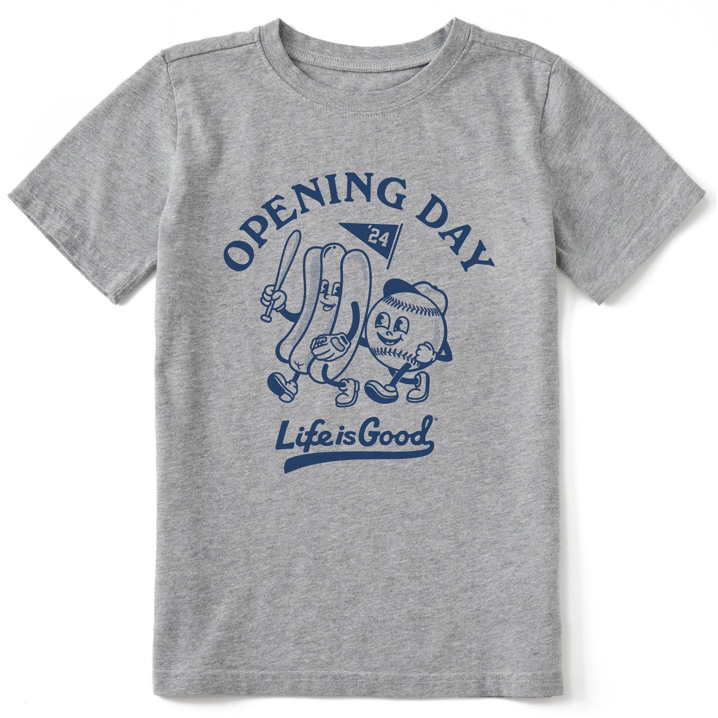 Kids Craft Opening Day '24 Baseball Short Sleeve Crusher Tee